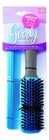 Straight Talk Hair Brush And Comb In Blue  Black  And Grey - Salon Smooth Styles