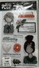 3 New Illustrated Faith Clear Stamp Sets Lot Bible Journaling Crafting Unused