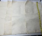 Vintage Canvas Bank Coin Money Bags Lot Of 7 Citizens Bank Mci Numismatic