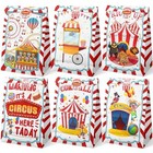 Hapibidesign Party Favor Bags - 24 Pcs Carnival Party Candy Bags With Circus