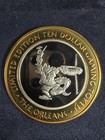 Las Vegas   10 Uncirculated Token  999 Silver Limited Edition The Orleans Casino