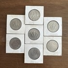 Lot 7 Coin Collection 1969 - 1999 D P Kennedy Half Dollar Coins Circulated