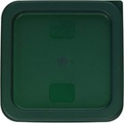 Winco Pe Square Cover  Fits 2 And 4-quart  Green