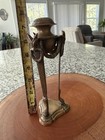 Vintage  Egyptian Revival Empire Goat Headed Bronze brass Incense  Holder