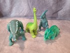 Vintage Definitely Dinosaurs Toy Figures Collection 1987 Playskool Lot Of 4
