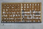 Antique Hamilton Style Wood Printer s Drawer W 2 Hot Foil  Letterpress Type Sets