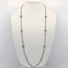 Antique Unsigned Peruzzi 800 Silver Roman Renaissance Revival 38  Necklace