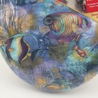 Vitage Style  Soft Padded Toilet Seat New Sealed Package Ocean Design Fish
