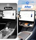 Under Screen Storage For Tesla Model 3 Y 2016-2025 hideable Center Console