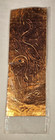 Vintage  Copper  Hand Painted  Bookmark From St  Lucia Saint Lucia