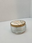 Vintage Glass Powder cream Dresser Vanity Jar Art Deco 