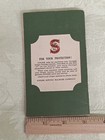 1947 Instruction Booklet Singer Treadle Sewing Machine 15-88 And 15-89