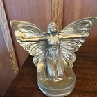 Pair Of Figural Butterfly Girl Bookends Art Nouveau 1920s  free Shipping