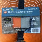 Klymit Drift Camping Pillow Large  orange 