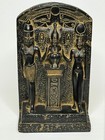 Ancient Egyptian Sculpture Statue Triad Of Osiris  Isis  And Horus Egypt Stone