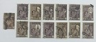 Vintage Malaya Tenth States Collections Stamps 1957