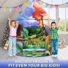 Dinosaur Play Tent For Kids - Pop Up Adventure Tent For Indoor And Outdoor Play