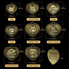 Personalized 3d Dog Tags Heart Pet Puppy Name Id Collar Free Engraved Metal Tags