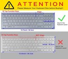 Large Print Keyboard Cover Skin For 2023 Hp 15 6 Inch Laptop hp Pavilion 15t    