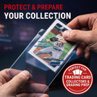 Ultra Pro Semi Rigid Card Holder 1 2  Lip     Clear Pvc Sleeves For Trading Cards