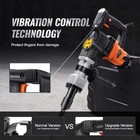 Demolition Jack Hammer Concrete Breaker 1400w Electric Hammer 2 Chisel Bit