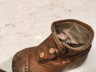 Vintage Leather Baby toddler Shoes  5 Button  1918 