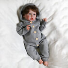22 Inch Reborn Newborn Doll Vinyl Silicone Lifelike Toddler Girl Baby Xmas Gift