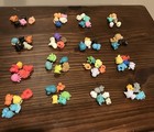 Vintage Bulk Lot 800  Sqwishland Squishland Animals Figures Pencil Topper Glow