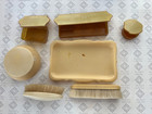 Vintage Vanity Set 11 Piece Ivory Dubarry Victorian Pyralin  Bakelite