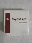 English Life Coasters Set Of 6 Australian Birds Made N England Cork Satin Finish