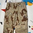 Vintage 80s Chocolate Chip Camo Pants Bdu Military Medium Desert Storm 1984 Usa