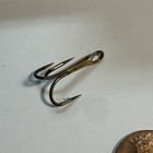 144   Treble Fish Hooks Bronze Size 6 Sturdy  Ships From Usa
