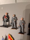 Vintage Lot Of 17 Lead Metal Figures
