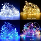 10-30m 50 200 300 Led Fairy String Light Usb Copper Wire Garden Party Decor Lamp