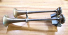Vintage Afi Marine Boat Dual Trumpet Air Horns With Compressor