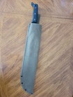Vtg Nos Ontario Us Military Vietnam Korean War 18  Blade Machete With Sheath obo