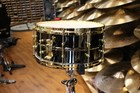 Ludwig 6 5x14  Black Beauty Snare Drum W  Brass Trim