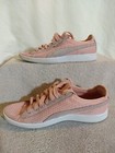 Puma Wmns Vikky V2 Pink Mesh Sneakers  Size  8   jc26-1