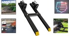60  Adjustable Pallet Forks For Tractors - Heavy Duty 4000lbs Capacity Equipment