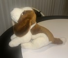 Animal Alley Toy s R Us Bassett Hound Plush Puppy Dog 1999 Brown White 15  Long