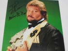 Wwf Legends Ted Dibiase  the Million Dollar Man  Autographed Signed Photo Coa