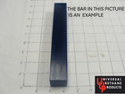 Urethane polyurethane Bar 1 1 4  X 1 1 2  X 12   70a Duro Black From Mfg Id 195