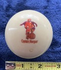 Vintage Rare Captain Morgan Promotional Playable Cue Ball Pool Billiards Euc 