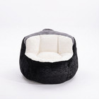 Dorm Faux Fur Oversized Bean Bag Chair Shredded Sponge Lounge Sofa No Assembly