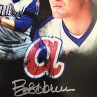 Bob Horner Atlanta Braves Signed  Autographed  8x10 Photo