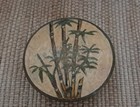 Antique Vintage Brass Powder Puff Box Tin Lidded Trinket  Dresser Box 