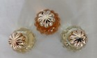 Vtg Discontinued  3  Avon Perfume Glass Bottles  Charisma  Timeless    Moonwind