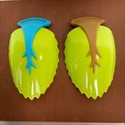 Kids Faucet Extenders 2 Pack Leaf Sink Hand Washing Helper Toddler New