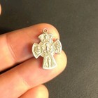 2 1 Grams Chapel Vintage 925 Sterling Silver Saints St  Catholic 4 Way Cross