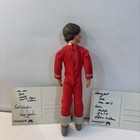 Vintage 1973 Robin Williams Mork From Ork 9  Doll  With Signed Postcards